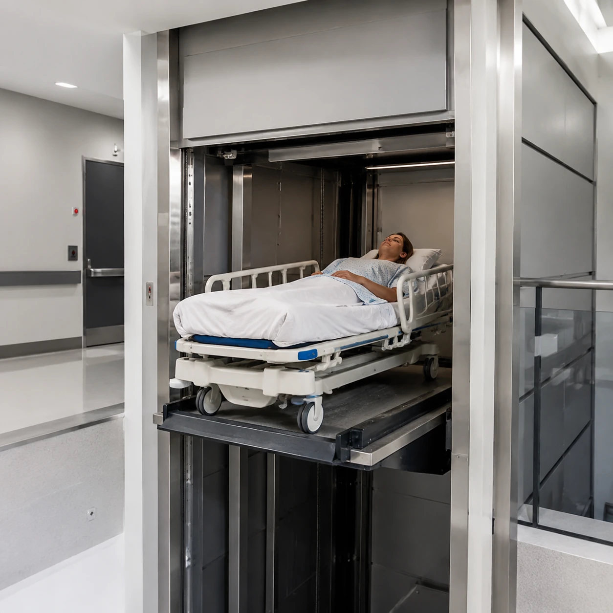 Comparison between stretcher lifts and wheelchair platform lifts