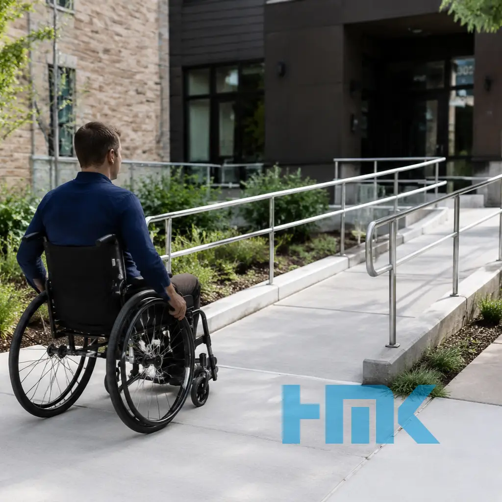 permanent wheelchair ramp