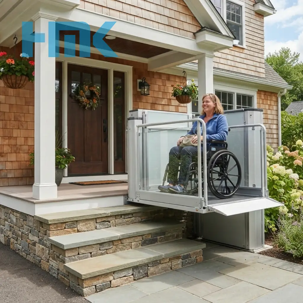 outdoor platform stairlift
