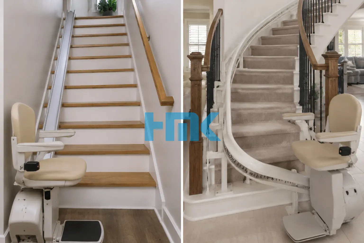different types of stairs