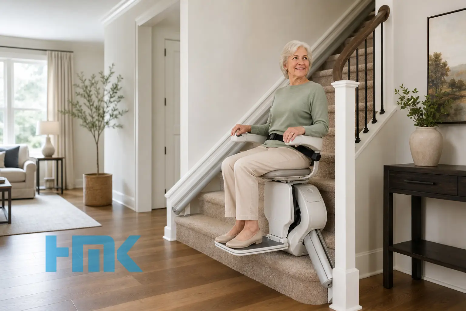 a maintained stairlift